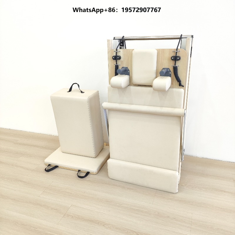 Home Pilates Yoga - Drewniane składane łóżko do ćwiczeń jogi