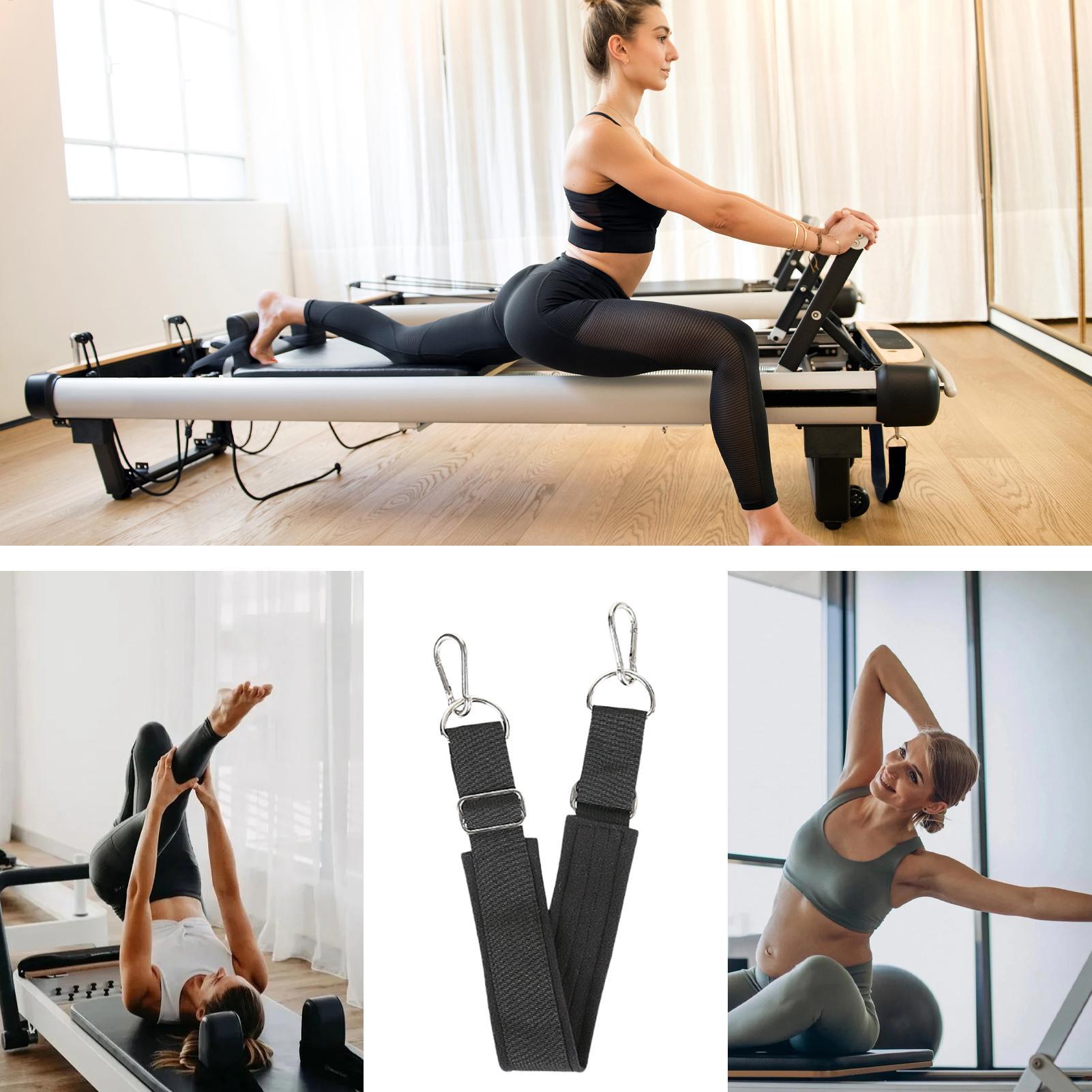 Pilates & Yoga Studio Alineacion - Pasek do pilatesu, pogrubiony, regulowany, antypoślizgowy,