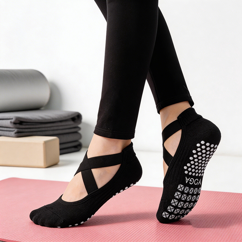 Medias Para Pilates Y Yoga - Damskie antypoślizgowe skarpety do jogi z