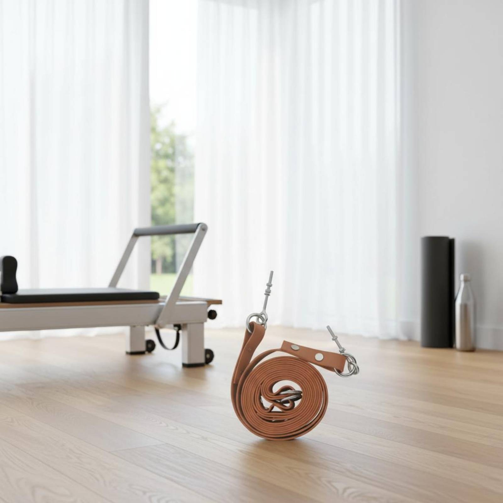 Pilates & Yoga Studio Alineacion - Pasek do Reformera z Podwójną Pętlą,