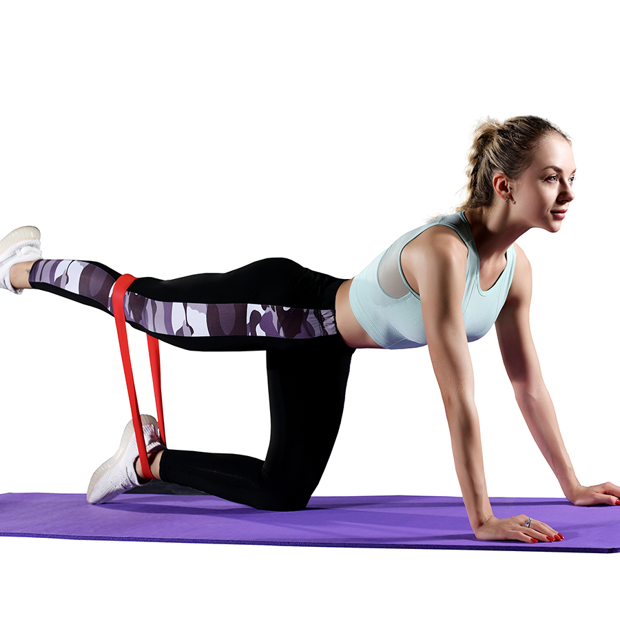 Gumowe taśmy oporowe do ćwicze – Home Pilates Yoga recenzja i cena