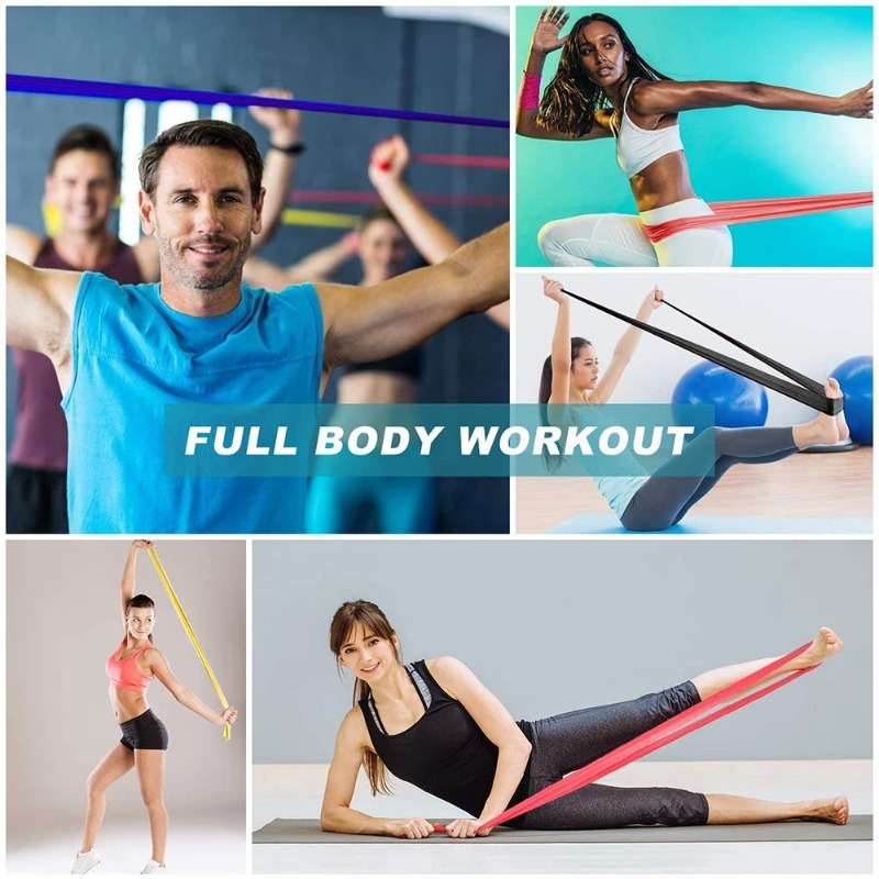 Naturalne lateksowe gumy oporo – Home Pilates Yoga recenzja i cena