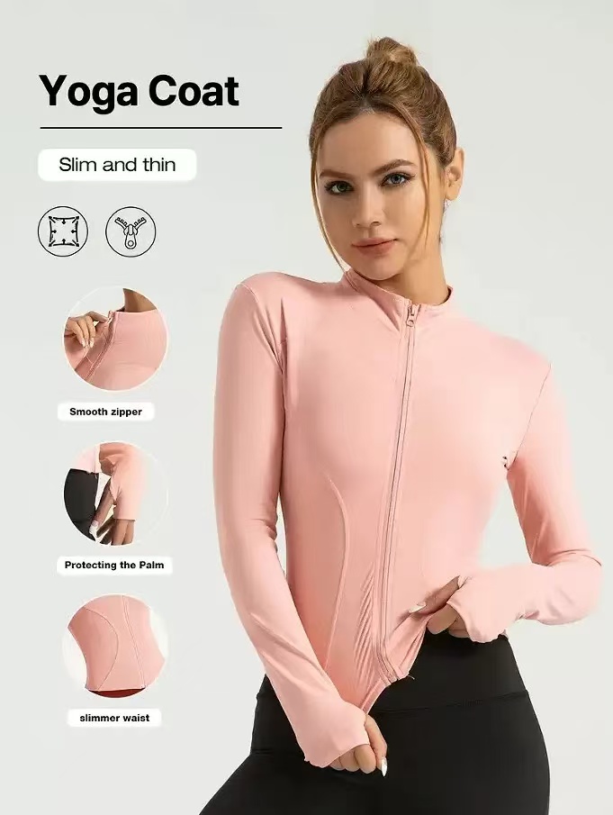 Kurtka fitness, damski obcisły – Pilates Yoga Edition recenzja i cena