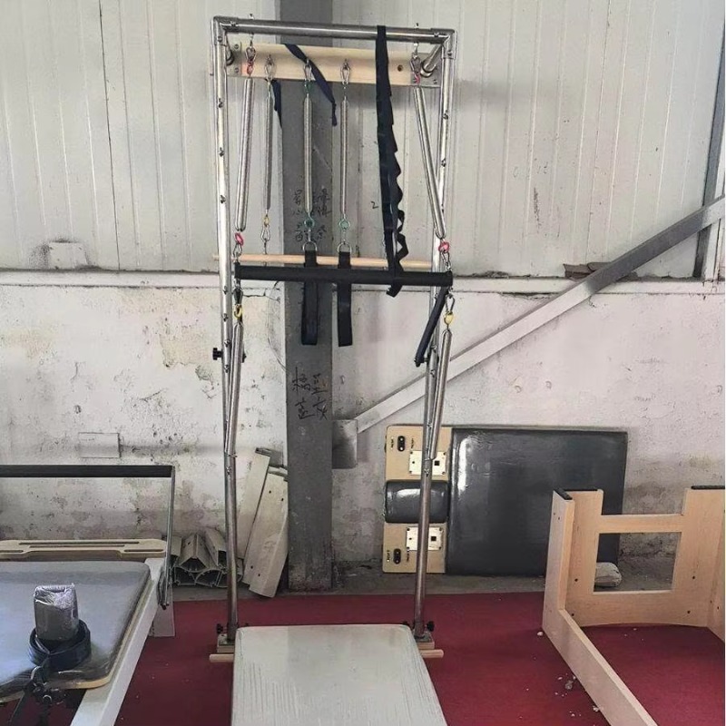 Regulowane drewniane łóżko do  – Pilates Yoga Reformer recenzja i cena