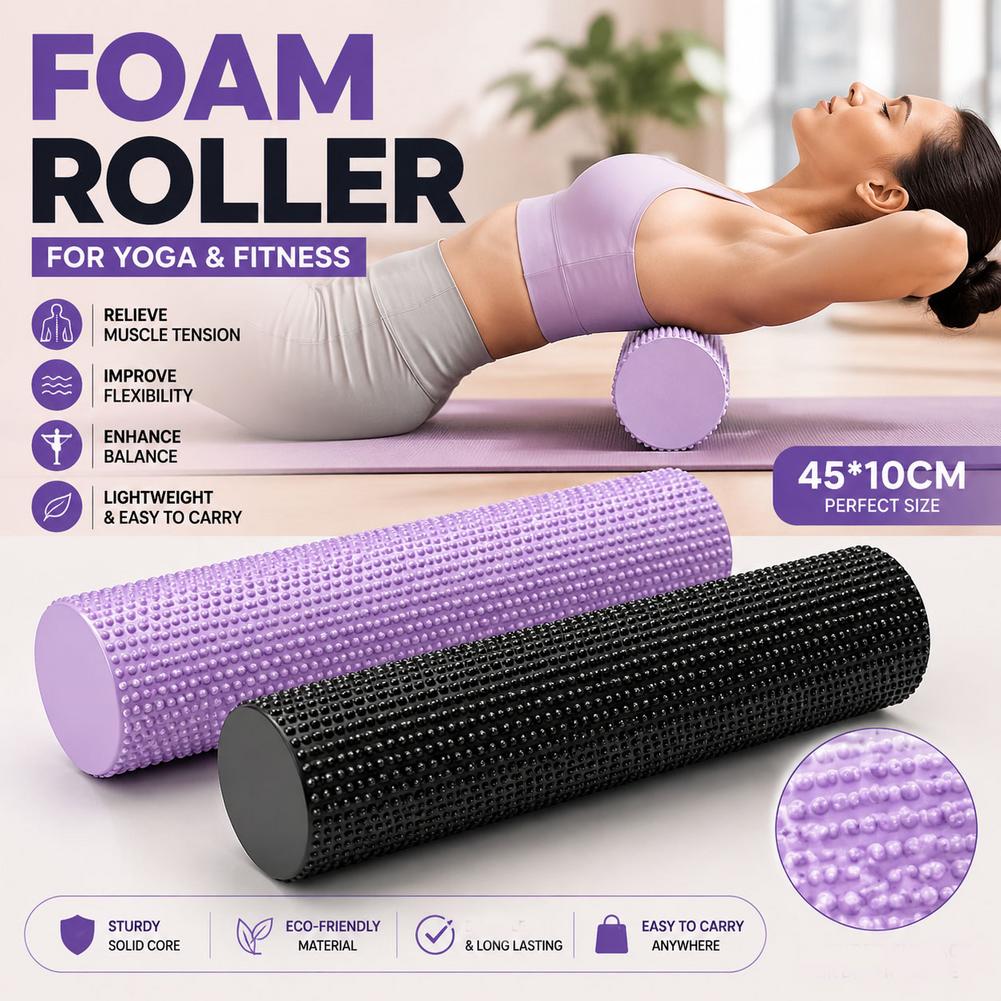 Wałek do jogi z pianki EVA o w – Home Pilates Yoga recenzja i cena