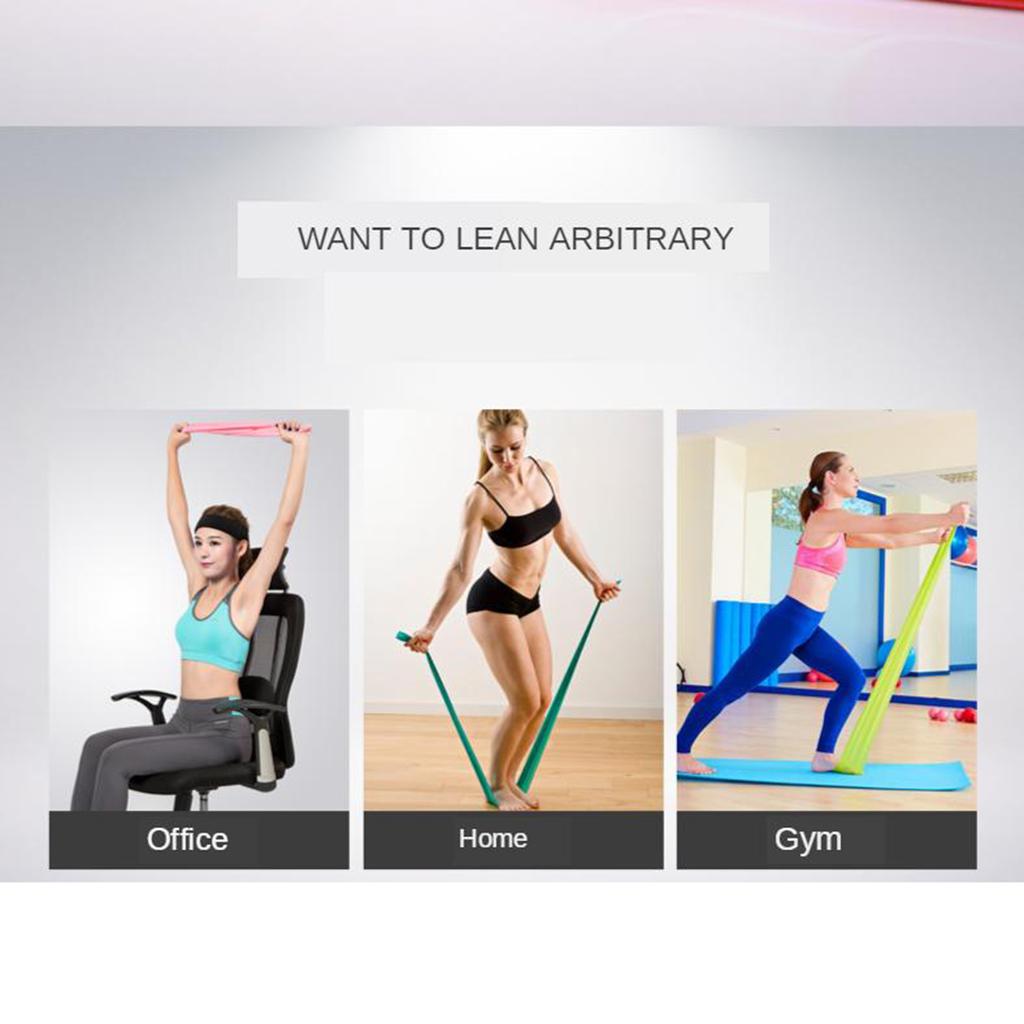 Długie taśmy do ćwiczeń TPE, z – Home Pilates Yoga recenzja i cena